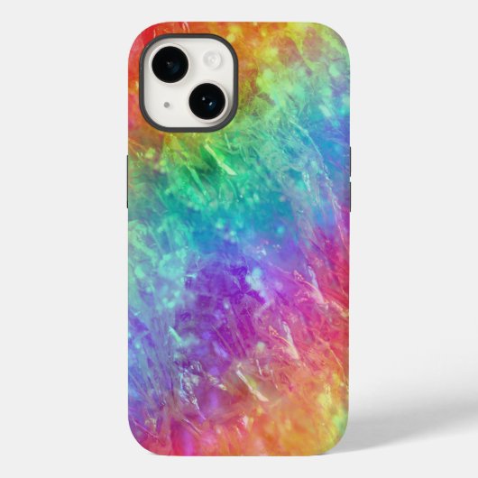 Spellcaster - levendige regenboog prisma ombre: Case-Mate iPhone case (Achterkant)