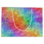 Spellcaster - levendige regenboog prisma ombre: groot cadeauzakje (Achterkant)
