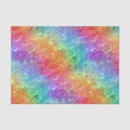 Spellcaster - levendige regenboog prisma ombre: tissuepapier
