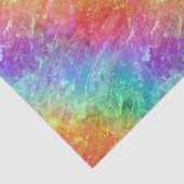 Spellcaster - levendige regenboog prisma ombre: tissuepapier (Detail)