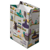 Spellcaster Planken - gepersonaliseerd Medium Cadeauzakje (Voorkant Gekanteld)