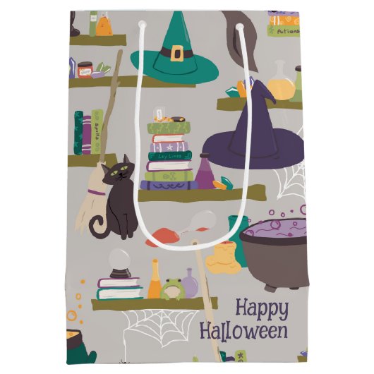 Spellcaster Planken - gepersonaliseerd Medium Cadeauzakje (Achterkant)