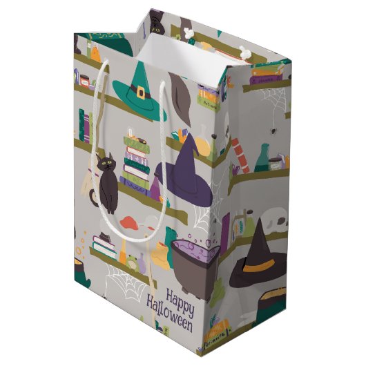 Spellcaster Planken - gepersonaliseerd Medium Cadeauzakje (Achterkant Gekanteld)