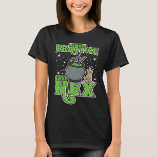 Spellen en krullen voor Halloween, heks, witch T-shirt