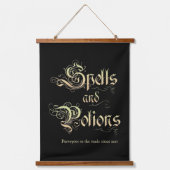 Spellen en poeder hangend wandkleed (Voorkant)