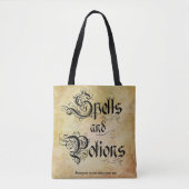 Spellen en poeder tote bag (Voorkant)