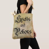 Spellen en poeder tote bag (Dichtbij)