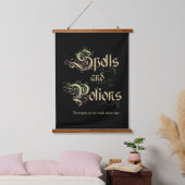 Spellen en Toverdranken Hangend Wandkleed (Slaapkamer)