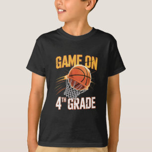 Spellen Op 4e Leerjaar Sketll Eerste Dag Van Schoo T-shirt