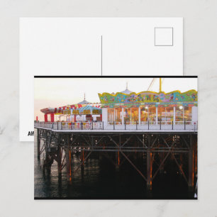 Spellen op de Pier Briefkaart