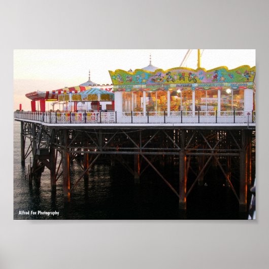 Spellen op de Pier Poster (Voorkant)
