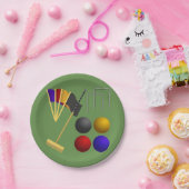 Spellen van Borden van snijpapier Papieren Bordje (Feest)