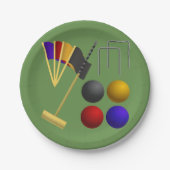 Spellen van Borden van snijpapier Papieren Bordje (Voorkant)