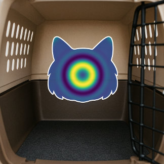 Spellen voor katten: Kalme Kitty (Kalmerend) Sticker