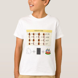 Spellen voor Wiskunde T-Shirt van Brain Funny