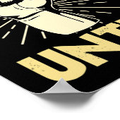 Spellers van de wereld ontbinden Dyslexie Award Poster (Hoek)