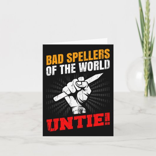 Spellers van de wereld ontbinden dyslexie eerste p kaart (Voorkant)
