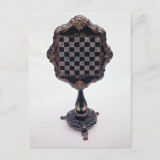 Spelletafel, c.1850-60 briefkaart (Voorkant)
