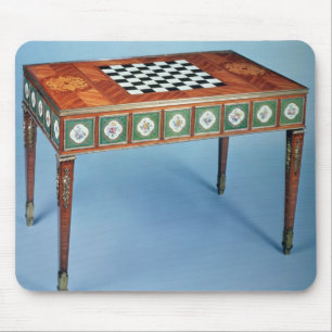 Spelletafel van Sevres met porseleinen plaques Muismat