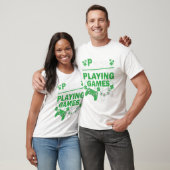 Spelletjes spelen op Patrick's Day T-shirt (Unisex)