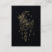 Spelletjes voor heks visitekaartje (Achterkant)