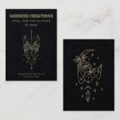 Spelletjes voor heks visitekaartje (Voorkant / Achterkant)