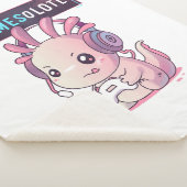SpelletjesOlotl - Axolotl Gamer Sherpa Deken (3/4)