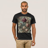 Spellhound – Gotische Draagbare Kunst T-shirt (Voorkant volledig)