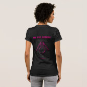 Spellijst - Vrouw v2 T-shirt (Achterkant volledig)