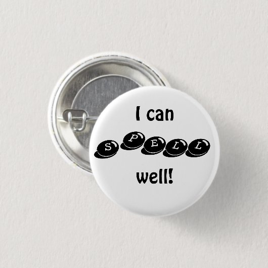 Spelling Award Button (Voorkant /achterkant)