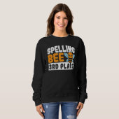 Spelling Bee 3e plaats School spellingwedstrijd Trui (Voorkant volledig)