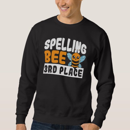 Spelling Bee 3e plaats School spellingwedstrijd Trui (Voorkant)