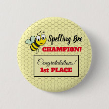 Spelling Bee Award Eerste Plaats Kampioen School