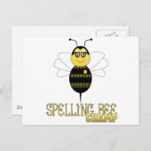 Spelling Bee Champ Briefkaart (Voorkant / Achterkant)