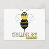 Spelling Bee Champ Briefkaart (Voorkant)