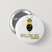 Spelling Bee Champ Button (Voorkant /achterkant)