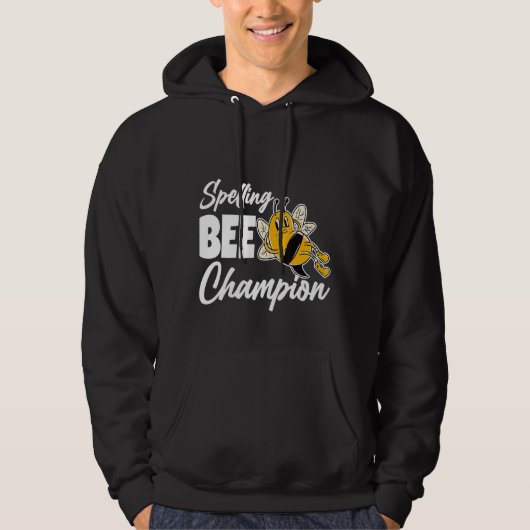 Spelling Bee Champ Hoodie (Voorkant)