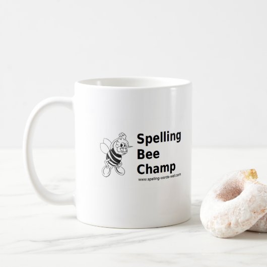 Spelling Bee Champ Mok (Met donut)