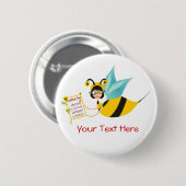 Spelling Bee Champ Ronde Button 5,7 Cm (Voorkant /achterkant)