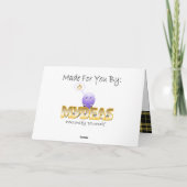 Spelling Bee Champ Wenskaart Kaart (Achterkant)