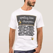 Spelling Bee Champeon Misspelde Words