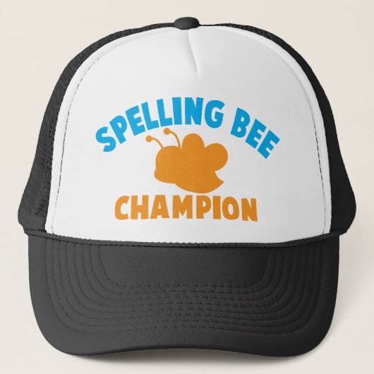 Spelling Bee Champion Trucker Pet (Voorkant)
