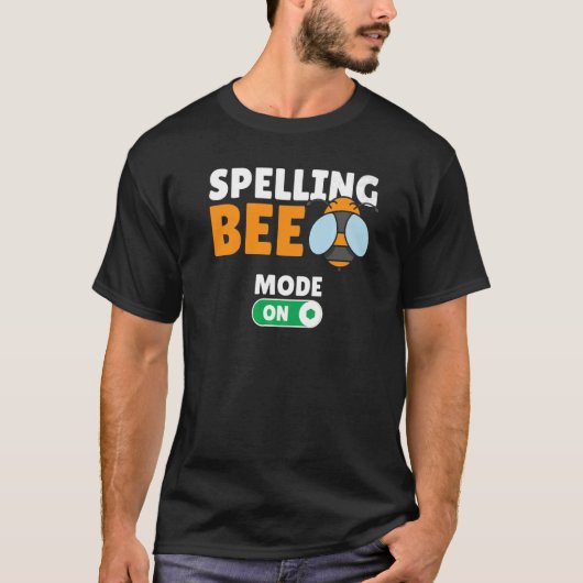 Spelling Bee Game Competitive Spelling  Spelling B T-shirt (Voorkant)