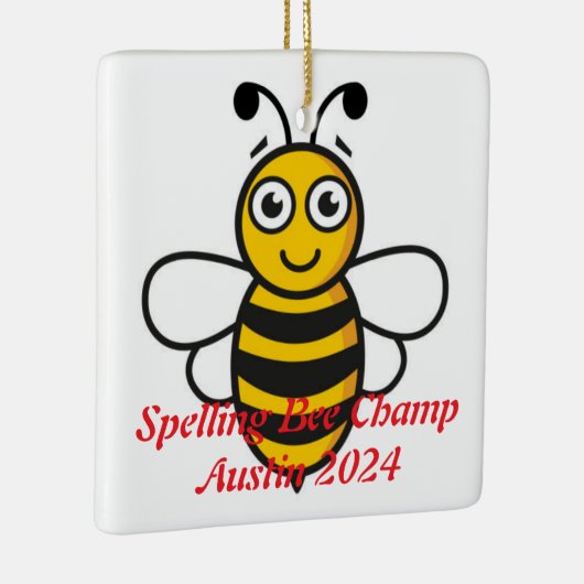 Spelling Bee Ornament (Rechts)
