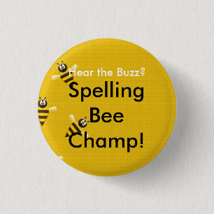 Spelling bijen Champ Button