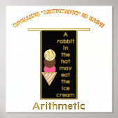 Spelling rekenkundig magisch Pet ijsgoudfolie Folie Afdrukken (Voorkant)