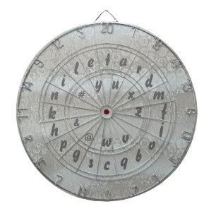 Spelling Word Spel Alfabet Dart Board Dartbord