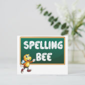 Spellingbij Briefkaart (Staand voorkant)
