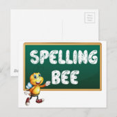 Spellingbij Briefkaart (Voorkant / Achterkant)