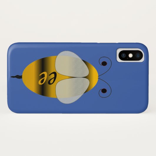 Spellingbijen Case-Mate iPhone Case (Achterkant (horizontaal))